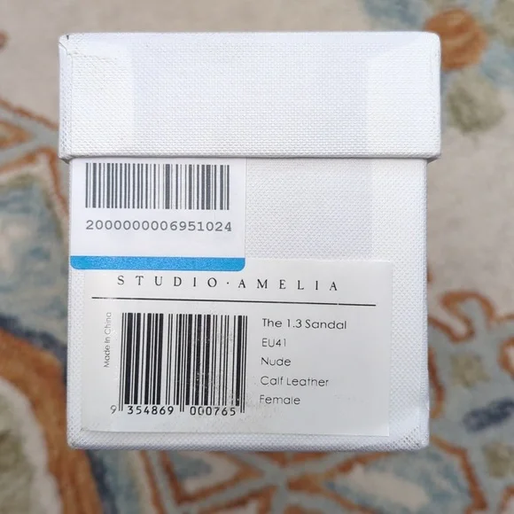 NWT Studio Amelia 1.3 Sandal Leather Minimalist - Picture 5 of 8